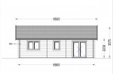 Blockbohlenhaus GRETA (44+44 mm) 54 m² specification 3