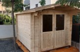 Gartenhaus aus Holz PETER (34 mm), 3x4 m, 12 m² customer 2