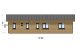 Schlüsselfertiges Holzhaus zum Wohnen JULIA RV (Isoliert, KfW55), 95 m² specification 4