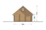 Blockbohlenhaus LIVINGTON S (44 mm), 50 m² specification 5