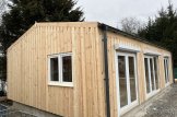 Mobilheim aus Holz ANGELA M (Isoliert, 44 mm + Holzverschalung), 8.2x6.2m, 50 m² customer 1