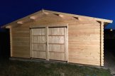 Holzgarage (44 mm) 6x5.7m, 34 m² / 75 m³ customer 3