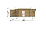 B-WARE: Holzhaus VICTORIA S (66+66 mm) , 171 m² specification 5