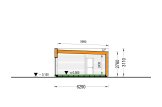 Holzhaus zum Wohnen BELLA 3 RV (Isoliert, KfW55), 75 m² specification 6