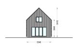 Kleines Holzhaus zum Wohnen ALINA RV (Isoliert, KfW55), 46 m² specification 3