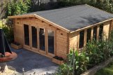 Gartenhaus aus Holz MIA (44 mm), 5.5x5.5 m, 30 m² customer 1
