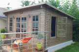 Gartenhaus ESSEX (44 mm) 5x4 m, 20 m² customer 1