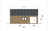 Blockbohlenhaus AGATA S (34 mm + Holzverschalung), 39 m² specification 6
