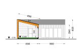 Kleines Holzhaus zum Wohnen GINNY RV (Isoliert, KfW55), 49 m² specification 7