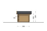 Gartenhaus aus Holz WISSOUS (44 mm), 5x3 m, 15 m² specification 3