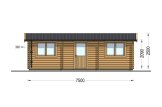 Holzgarage CLASSIC (44 mm), 4x7.5 m, 30 m² specification 3