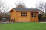 Gartenhaus aus Holz OSLO (44 mm), 5x4 m, 20 m² customer 1