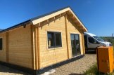 Blockbohlenhaus PAULA (66 mm), 129 m² customer 2