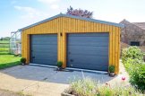 Doppelgarage aus Holz SILVIA DUO ALT (34 mm + Holzverschalung), 6x6 m, 36 m² customer 2