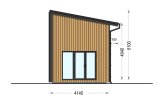 Blockbohlenhaus SOPHIA RV (Isoliert, KfW55), 20 m² specification 4