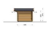 Gartenhaus aus Holz OLYMP (34 mm), 4x3 m, 12 m² specification 5