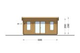 Gartenhaus aus Holz ESSEX (44 mm), 5x4 m, 20 m² specification 2