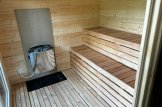 Gartensauna DELLA (34 mm + Holzverschalung), 3,6 x 2,1 m, 5,5 m² mit Terrasse 5,25 m² customer 1