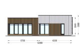 Fertighaus aus Holz MALLY PV (Isoliert, KfW55), 70 m² specification 2