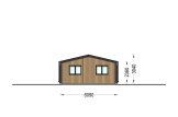 Blockbohlenhaus SELENE (44 mm + Holzverschalung), 54 m² specification 5