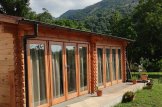 Blockbohlenhaus MARINA (44 mm), 8x6 m, 48 m² customer 2