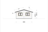 Blockbohlenhaus AGNES S (Isoliert, 44+44 mm), 75 m² specification 3