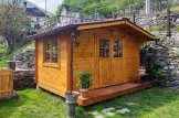 Gartenhaus aus Holz RENNES (34 mm) 4x3 m, 12 m² customer 2