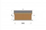 Blockbohlenhaus FILL S (34+34 mm), 60 m² specification 3