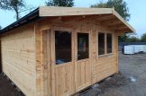 Gartenhaus aus Holz LILLE (34 mm), 4x5 m, 20 m² customer 3