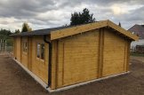 Mobilheim aus Holz MEGAN M (Isoliert, 44+44 mm), 6x10 m, 60 m² customer 2