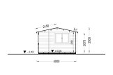 Gartenhaus aus Holz OSLO (34 mm), 5x4 m, 20 m² specification 6