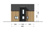 Schlüsselfertiges Holzhaus zum Wohnen ASTRID RV (Isoliert, KfW55), 92 m²  specification 3