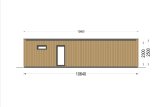 Kleines Holzhaus PREMIUM (34 mm + Holzverschalung), 10.5x4.5 m, 47 m² specification 4