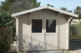 Gartenhaus aus Holz PETER (34 mm), 3x4 m, 12 m² customer 2