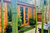 Gartenhaus aus Holz POOLHOUSE (Isoliert, 44+44 mm), 4x3 m, 12 m² customer 1