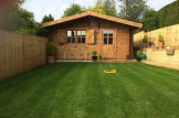 Gartenhaus NINA (44 mm) 6x6 m, 36 m² customer 1