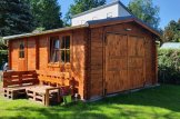 Holzgarage (44 mm) 4x6 m, 24 m² customer 1