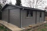 Doppelgarage aus Holz (44 mm) 6x5.7 m, 34 m² / 75 m³ customer 2