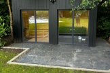 Gartensauna DELLA mit Vorraum (34 mm + Holzverschalung), 4,6 x 2,1 m, 7,2 m² customer 3