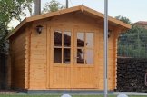 Gartenhaus aus Holz PETER (34 mm), 3x4 m, 12 m² customer 1