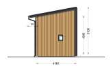 Blockbohlenhaus SOPHIA RV (Isoliert, KfW55), 20 m² specification 6
