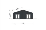 Holzhaus ELIZA S (44 mm + Holzverschalung), 130 m² specification 3