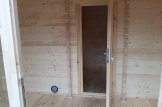 Gartensauna ELDA (44 mm), 5x5 m, 25 m² (4 Räume) customer 1