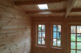 Gartenhaus aus Holz DEVON (Isoliert, 44+44 mm), 6x4 m, 24 m² customer 3