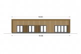 Holzwohnhaus ZOE (Extra Isoliert, 44 mm + Holzverschalung), 110 m² specification 3