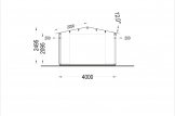 Holzgarage LORA (Elementbauweise), 4x6 m, 24 m² specification 6