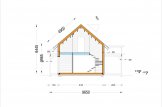 Holzwohnhaus VERA (PREMIUM Isoliert, KfW 40, 44 mm + Holzverschalung), 127 m² + 13.5 m² Terrasse specification 9