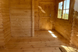 Gartenhaus aus Holz ELEONORA (34 mm), 6.6x3 m, 20 m² customer 3