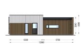 Fertighaus aus Holz MALLY PV (Isoliert, KfW55), 70 m² specification 4