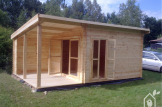 Gartenhaus CARL (34 mm) 5x4 m, 20 m² customer 1